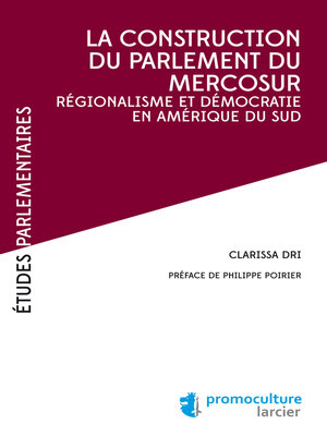 cover image of La construction du parlement du Mercosur